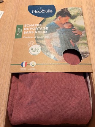 Fular Neobulle Tissé Sans Nœud porteo bandolera