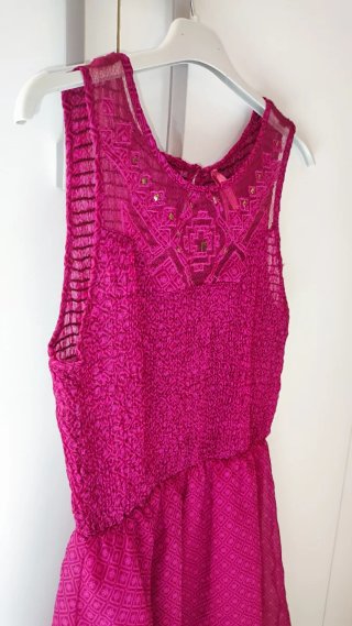 Abito donna fucsia