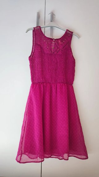 Abito donna fucsia