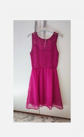 Abito donna fucsia