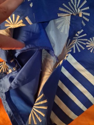 Conjunto Vestido y Chaqueta Azul Talla 42