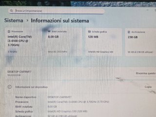 Lenovo ThinkCentre PC i3 Win 11 Office