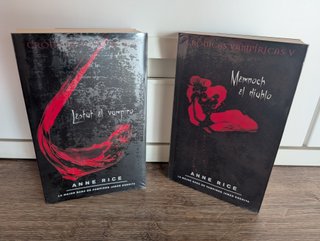 Lote de “Crónicas vampíricas”, de Anne Rice.