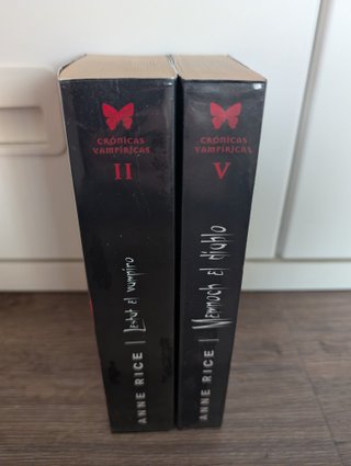 Lote de “Crónicas vampíricas”, de Anne Rice.