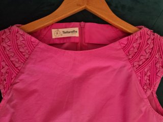 Vestido Tintoretto Rosa Talla 36