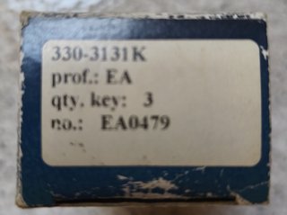 Cilindro ABUS 330 Pomo 31/31 NIQ
