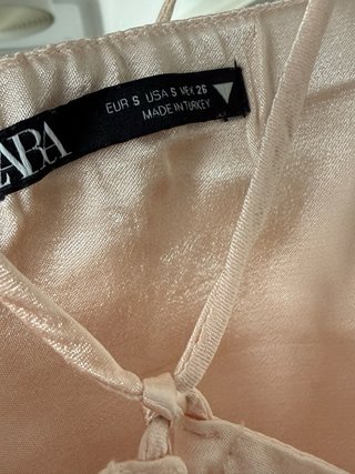 Top Zara Satén