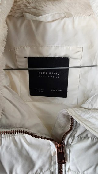 Chaqueta Zara Blanca Talla S