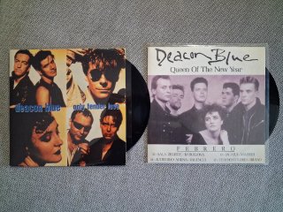 Deacon Blue lote 8 discos vinilo single (6 promo)