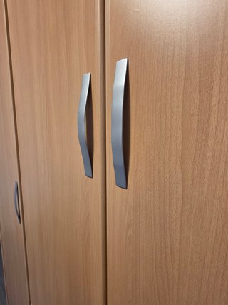 Armario 4 puertas, estructura cama y escritorio