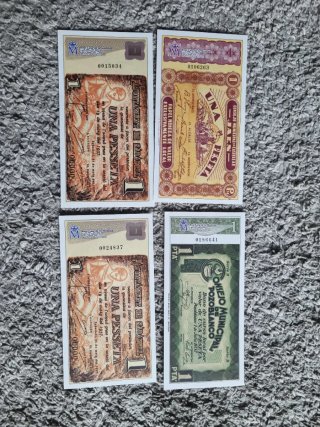 Reproducciones Billetes República Española FNMT