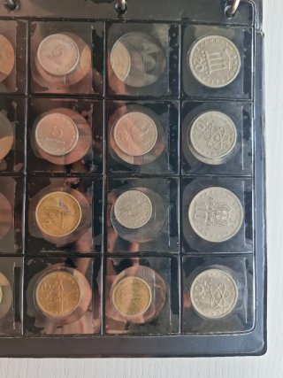 Lote 290 monedas europeas siglo XX