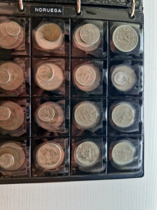 Lote 290 monedas europeas siglo XX