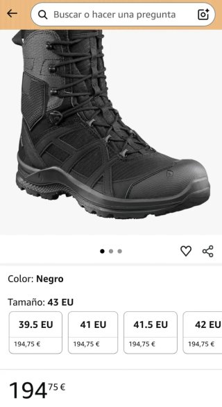 Botas Haix Black Eagle Athletic 2.1 GTX Talla 43