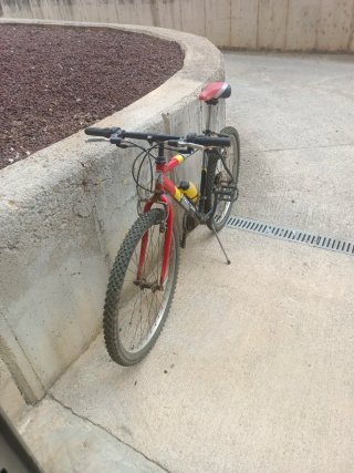 Bicicleta Montaña para niño grande Roja