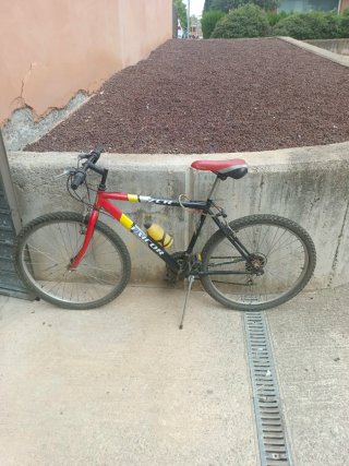 Bicicleta Montaña para niño grande Roja