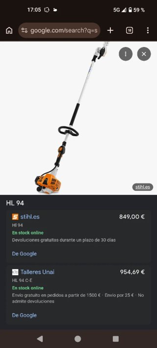 Stihl HL 94 K Cortasetos