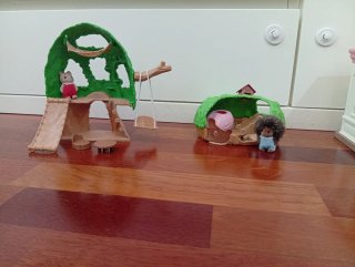 Casita árbol y erizo Sylvanian Families