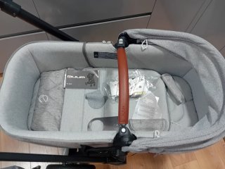 Carrito Bebé Jane Muum Gris
