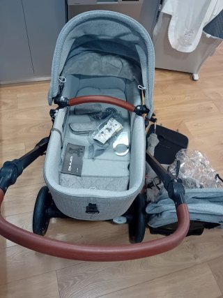 Carrito Bebé Jane Muum Gris