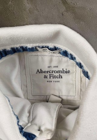Polo Abercrombie & Fitch Blanco - Talla M