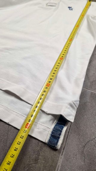 Polo Abercrombie & Fitch Blanco - Talla M
