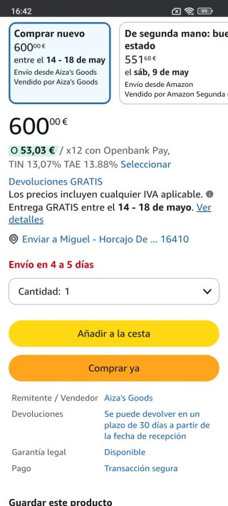 Tarjeta Gráfica ventus MSI
