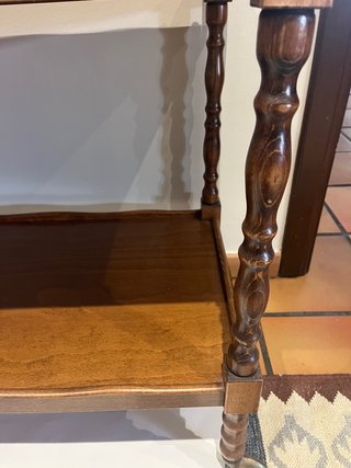 Carrito camarera vintage de madera