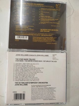 2 CDs Trilogía Star Wars Banda Sonora