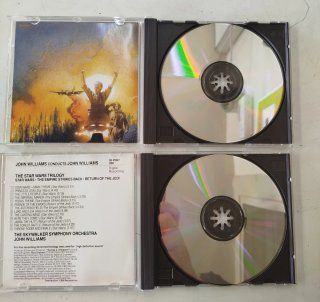 2 CDs Trilogía Star Wars Banda Sonora