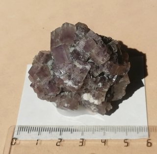 Cristales Violetas de Aragonito