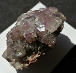 Cristales Violetas de Aragonito