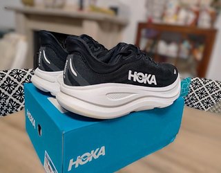 Hoka Bondi 9 Scarpe da Corsa Nere