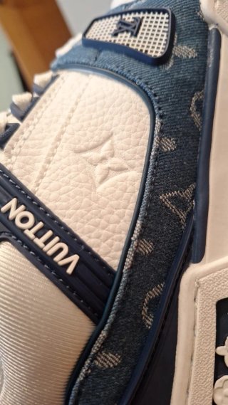 Zapatillas Louis Vuitton Azul/Blanco
