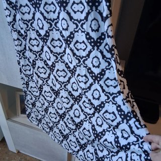 Vestido SHEILAY Negro/Blanco Talla M