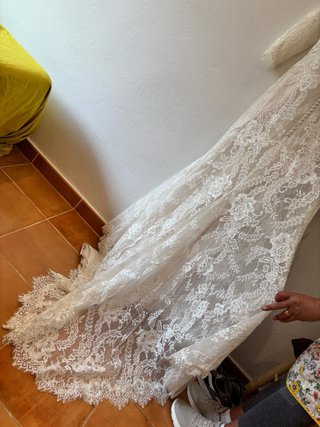 Vestido de Novia Encaje Blanco