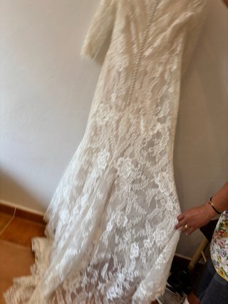 Vestido de Novia Encaje Blanco
