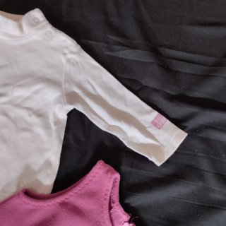 Conjunto niña 9 meses: vestido y camiseta
