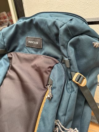 Mochila Forclaz Travel Azul/Marrón Nueva