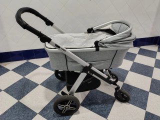 Carro Bebécar i-TOP Gris