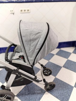 Carro Bebécar i-TOP Gris