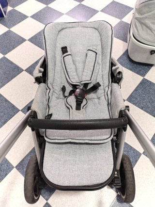 Carro Bebécar i-TOP Gris