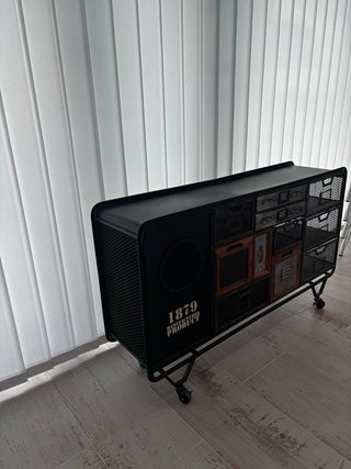 Mueble/aparador Industrial Madera y Metal