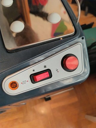 Tabla de planchar eléctrica