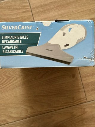 Limpia cristales Silver Crest recargable