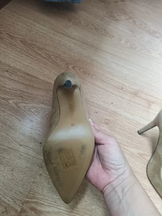 Zapatos tacón Marypaz camel talla 38