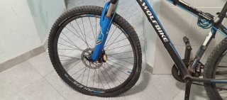 Bicicleta de Montaña Wolfbike Negra/Azul