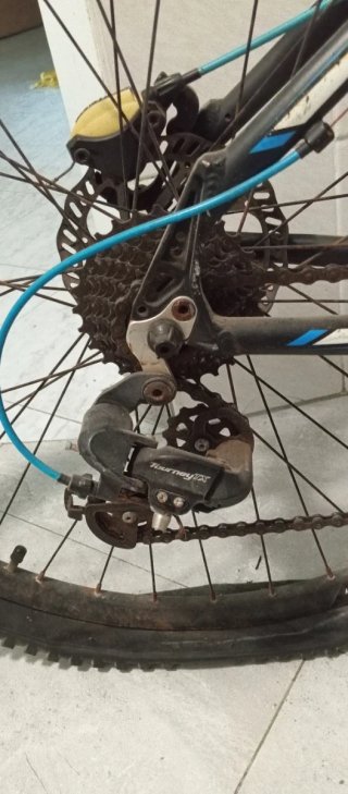 Bicicleta de Montaña Wolfbike Negra/Azul