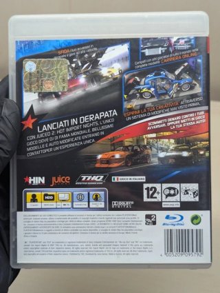 Juiced 2 PS3 Pal Ita CIB