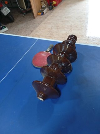 Aislador Cerámico Alta Tensión, dispongo de 4 mas.